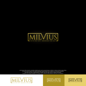 Milvius ....with pay off:  Bridging the gap | Logo Design by siti MWDesign