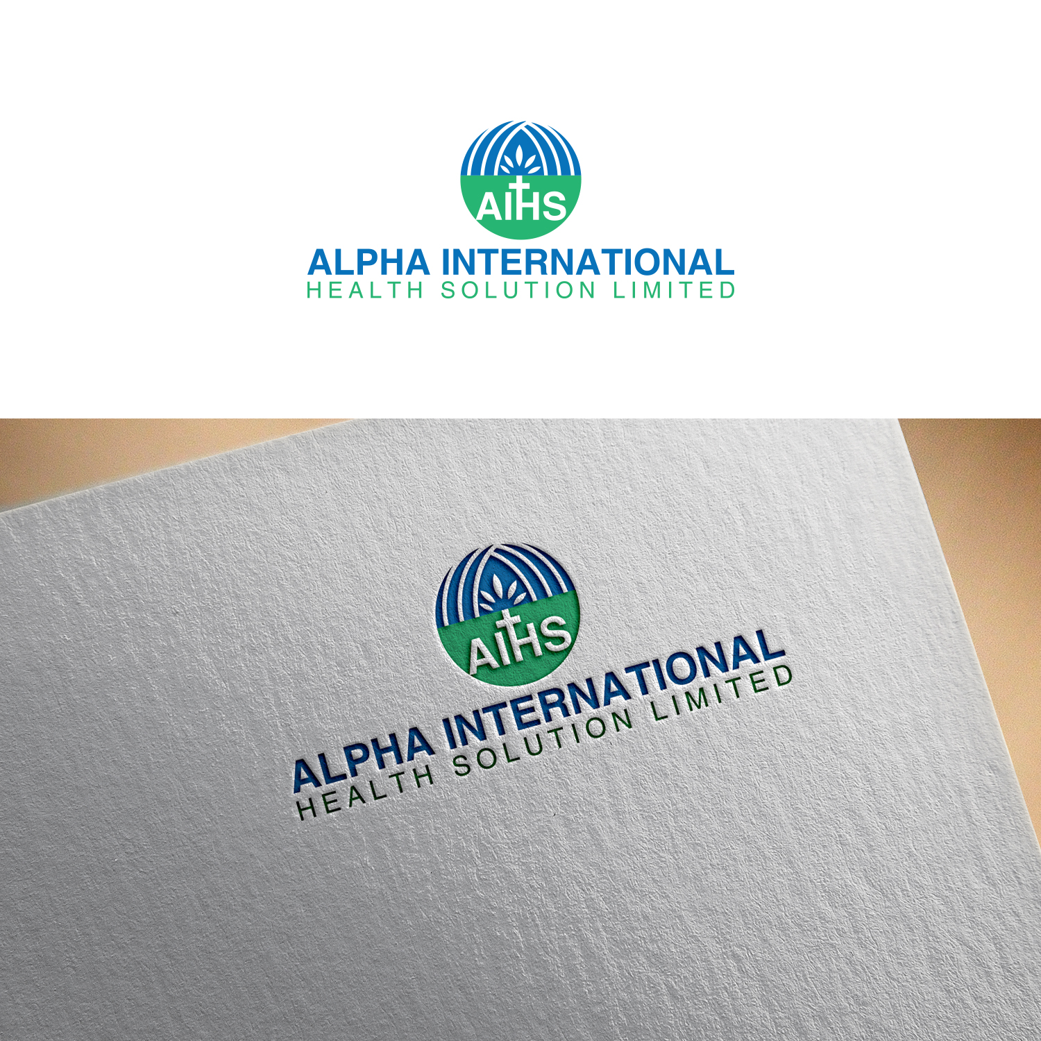 Logo Design by MG.graphics for Alpha International Health Services | Design #25901692