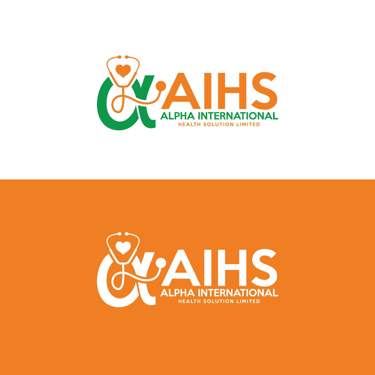 Logo Design by Graphic Bricks for Alpha International Health Services | Design #25900631