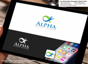 Logo Design by padamurah for Alpha International Health Services | Design: #25953157