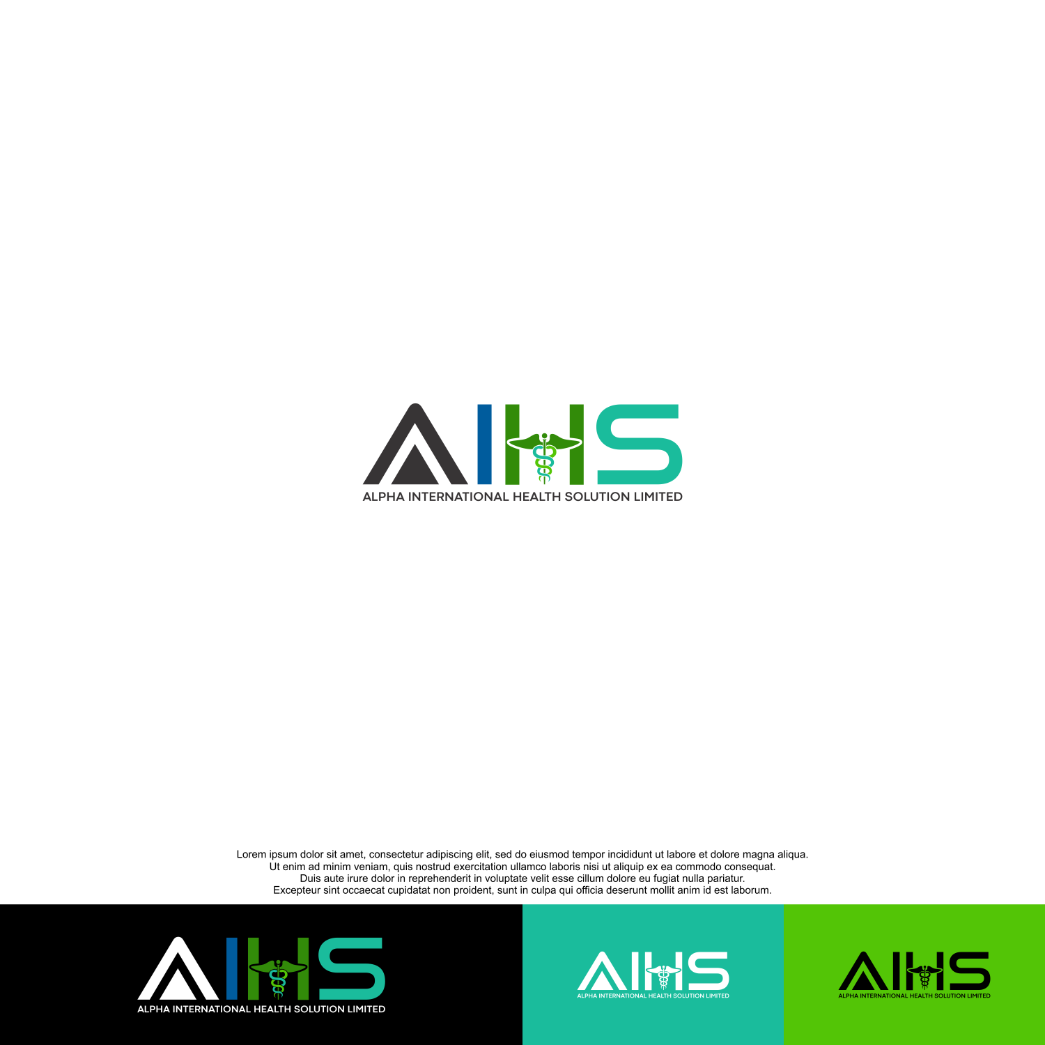 Design de Logo par siti MWDesign pour Alpha International Health Services | Design #25919841