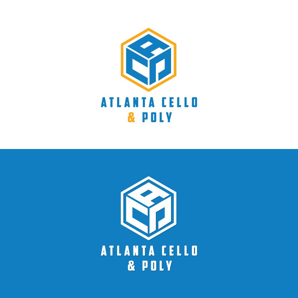 Logo Design by Sujit Banerjee for Atlanta Cello and Poly | Design #25905119