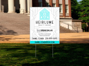 Heirlume Realty Group - Real Estate Yard Sign | Design de Panneau par Maestroto