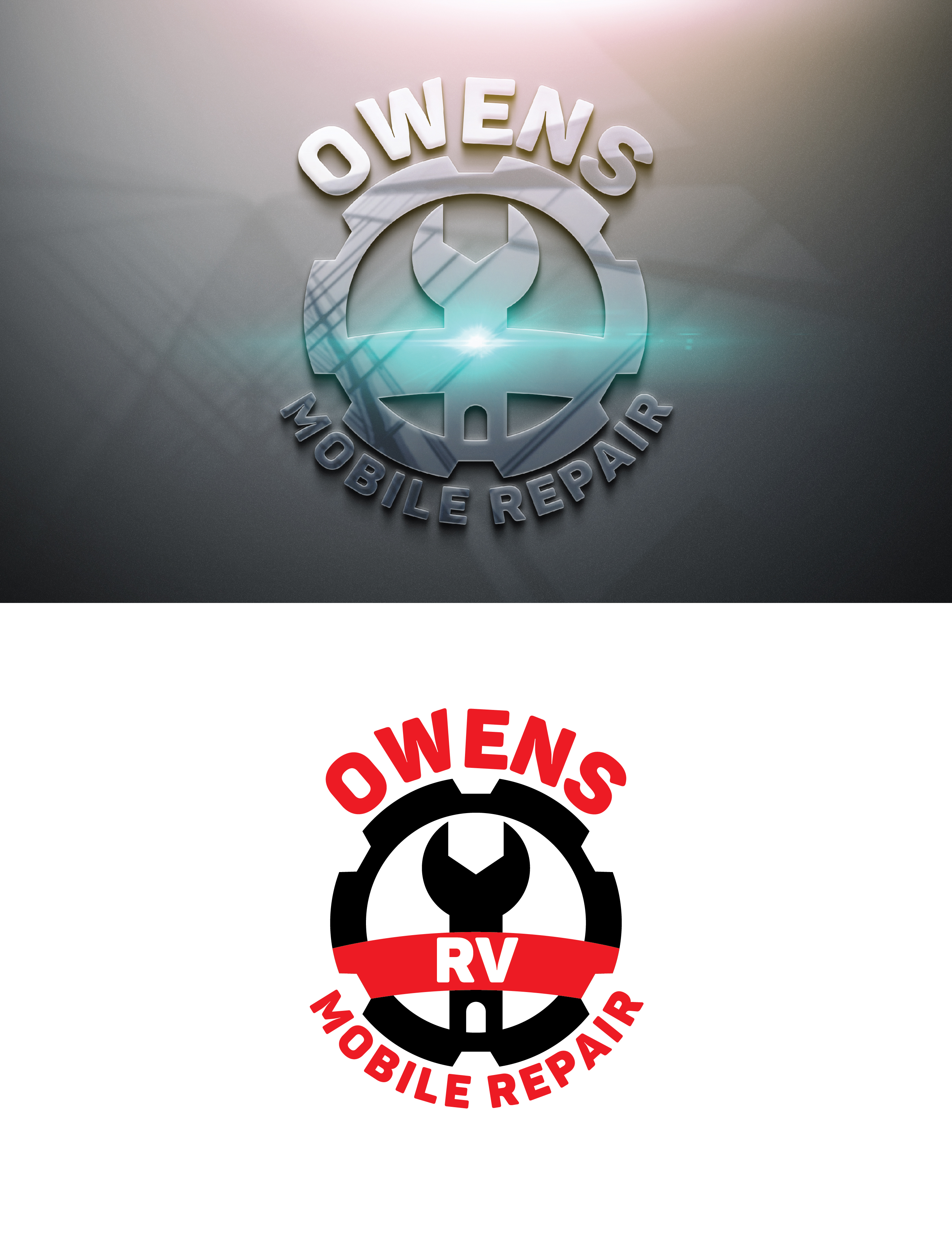 Logo Design by Creative Pixel Boxes for Owens RV and Marine | Design #25902323
