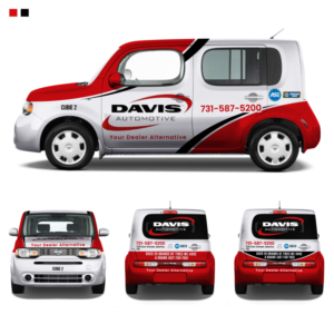 Car Wrap-Design von Yoga Tri für COPIES UNLIMITED | Design: #26011350