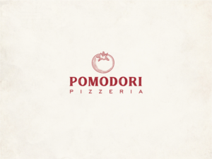 Pomodori  Pizzeria | Logo Design by Birdcage