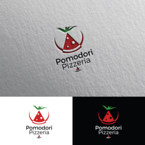 Pomodori  Pizzeria | Logo Design by Rii