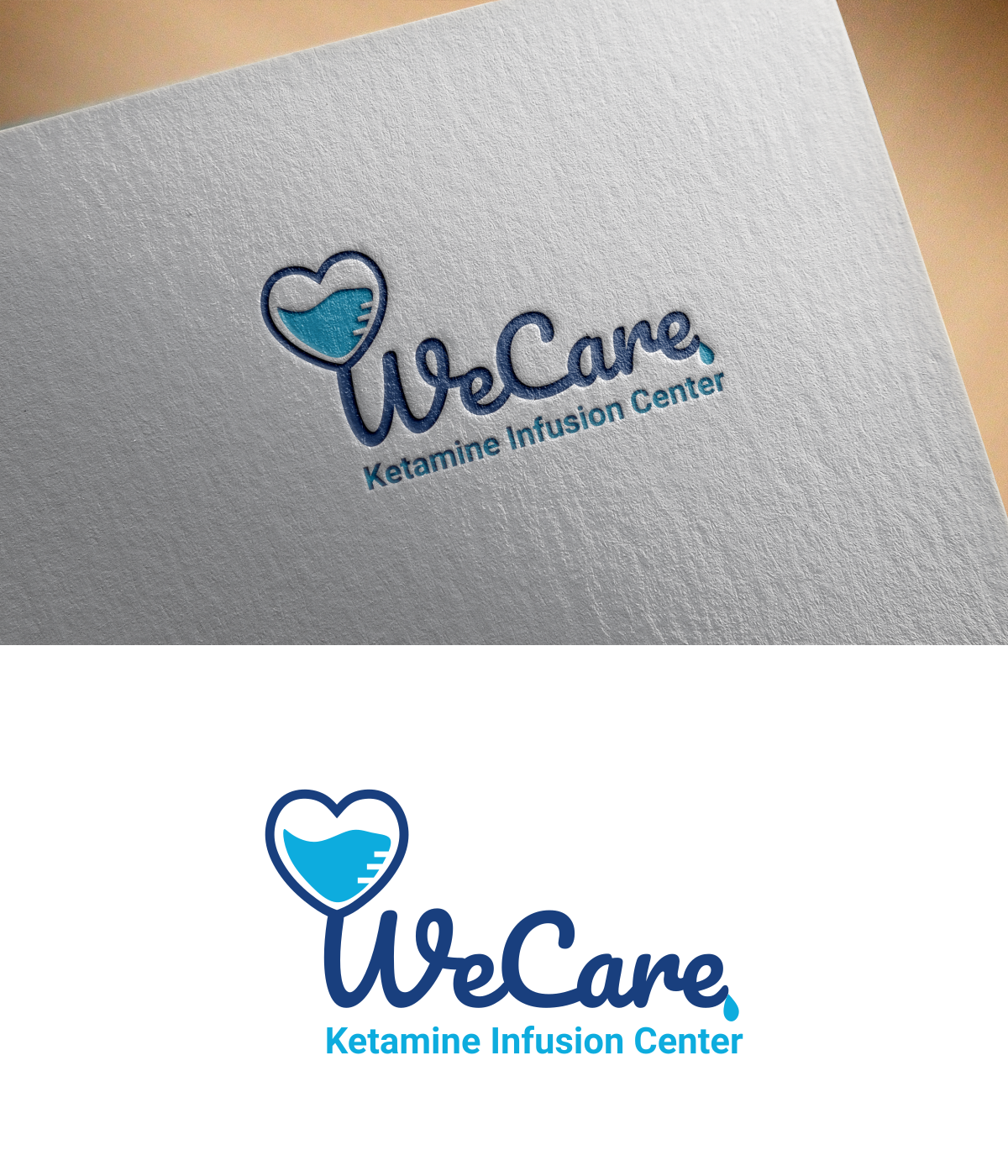 Logo Design by design.bb for WeCare Ketamine Infusion Center, LLC | Design #25910993