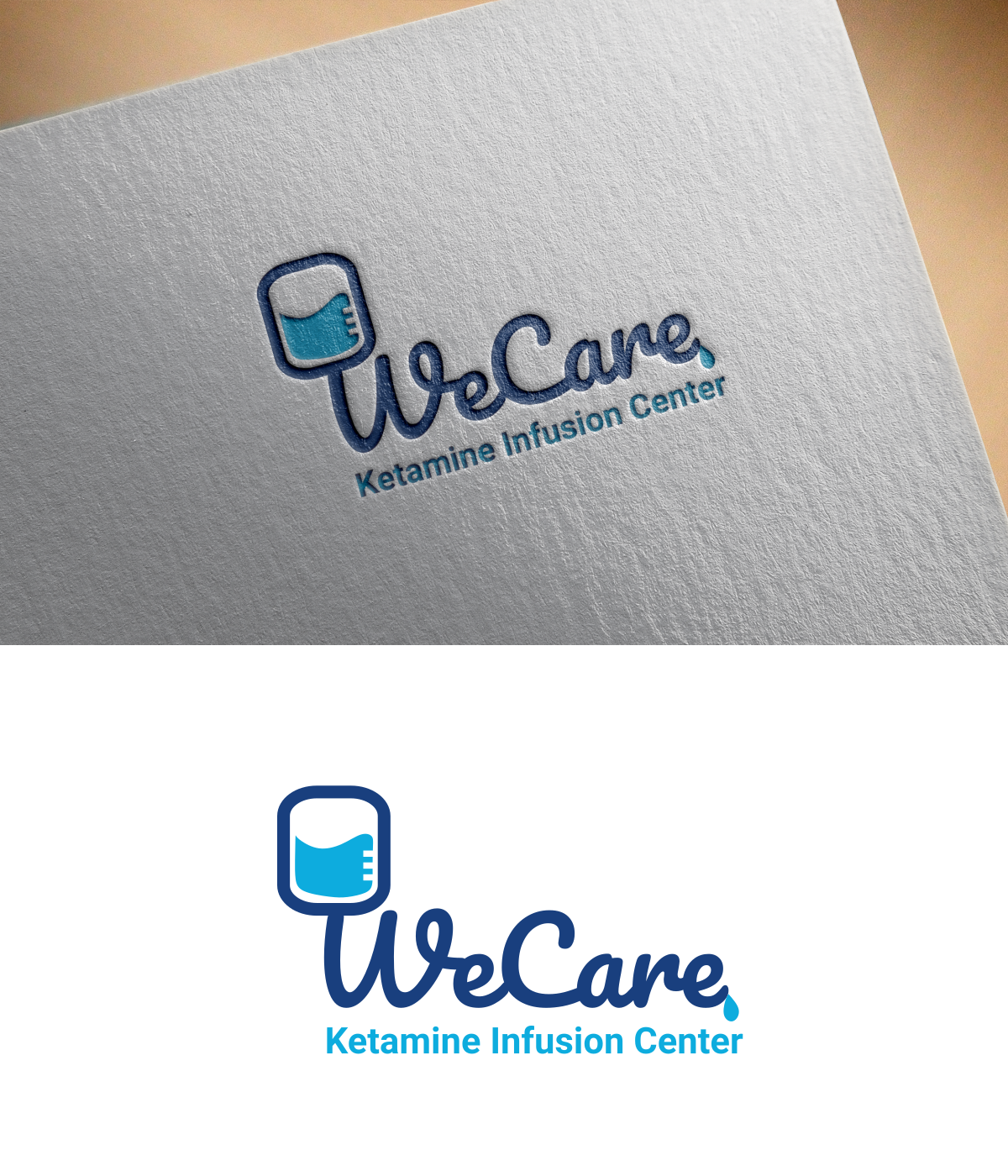 Logo Design by design.bb for WeCare Ketamine Infusion Center, LLC | Design #25929906