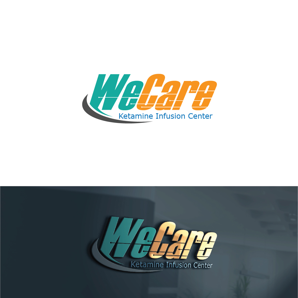 Logo Design by Deziners Zone for WeCare Ketamine Infusion Center, LLC | Design #25906777