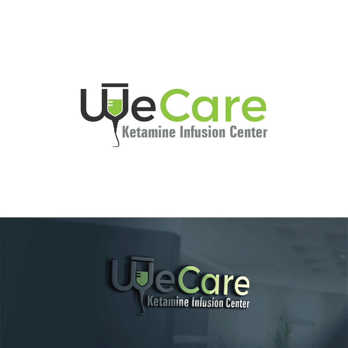 Logo Design by Deziners Zone for WeCare Ketamine Infusion Center, LLC | Design #25906778