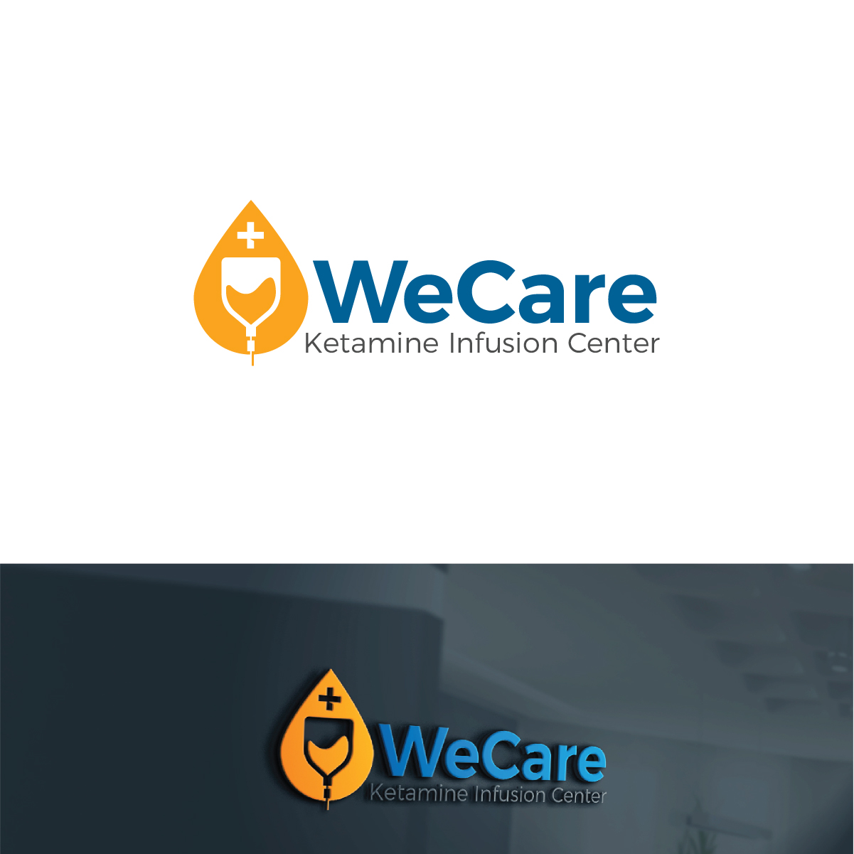 Logo Design by Deziners Zone for WeCare Ketamine Infusion Center, LLC | Design #25910063