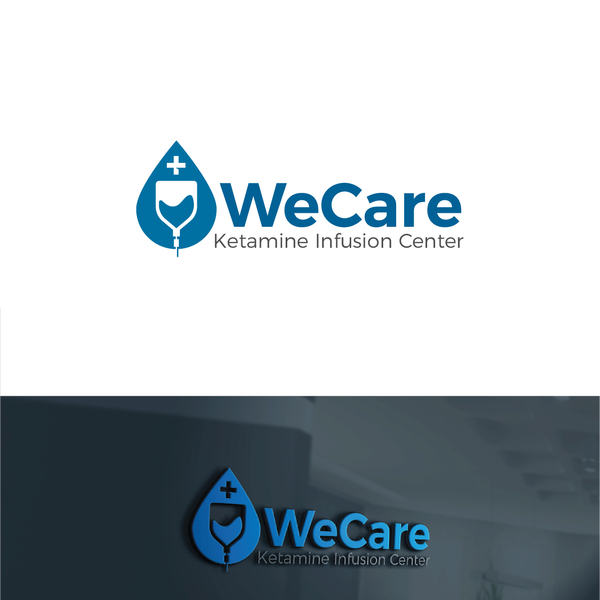 Logo Design by Deziners Zone for WeCare Ketamine Infusion Center, LLC | Design #25910064