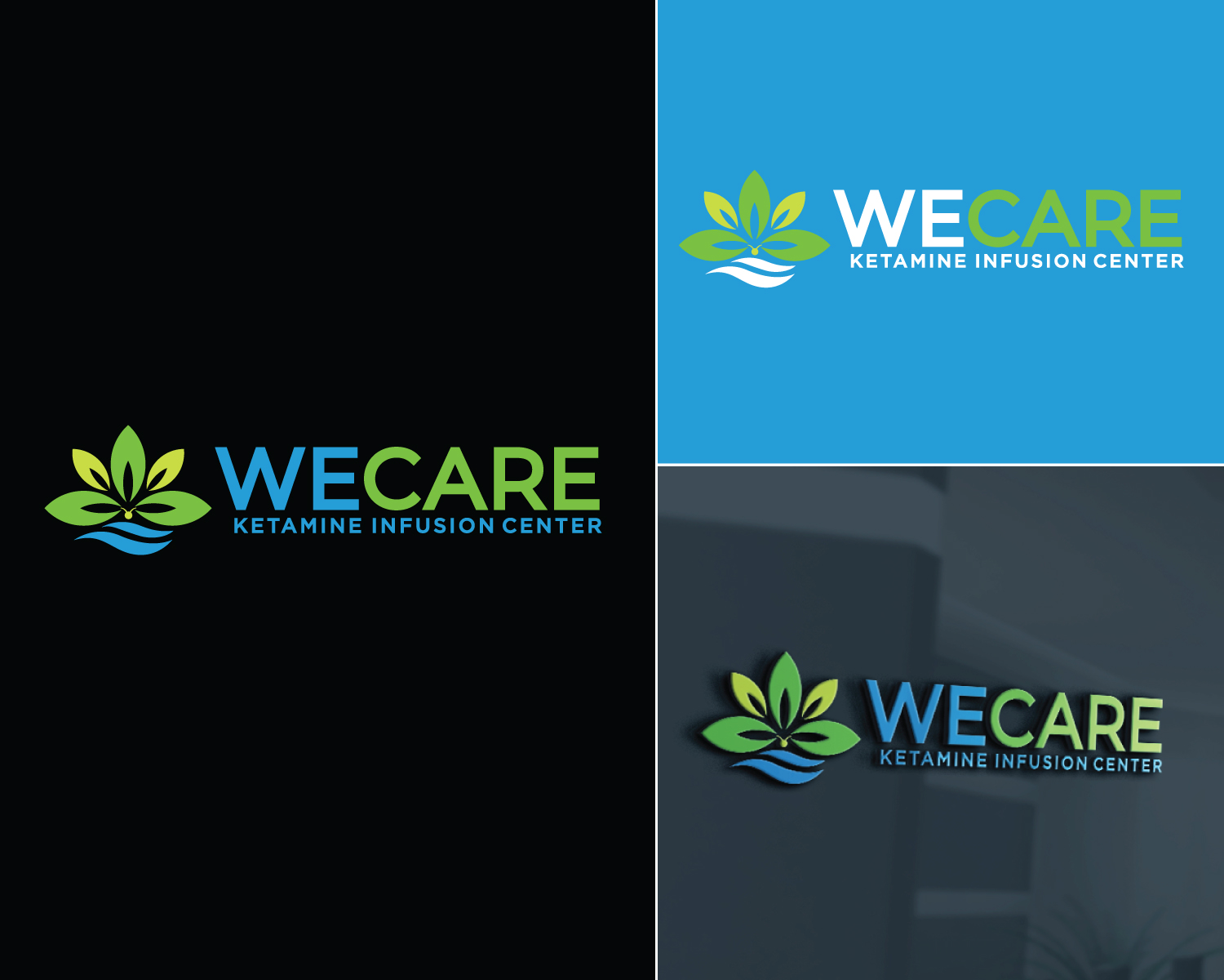 Logo Design by Atec for WeCare Ketamine Infusion Center, LLC | Design #25922889