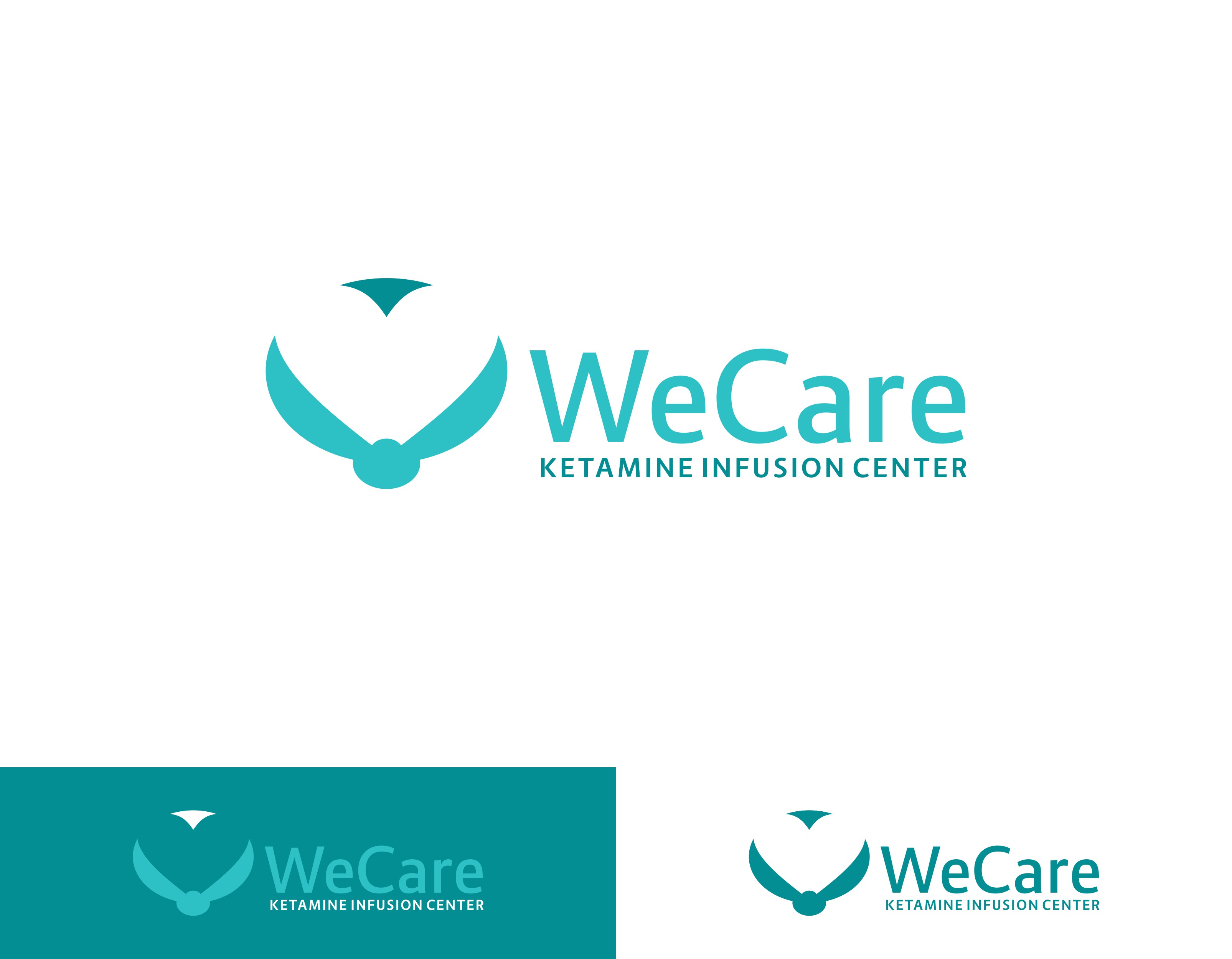 Logo Design by bojboga for WeCare Ketamine Infusion Center, LLC | Design #25940123