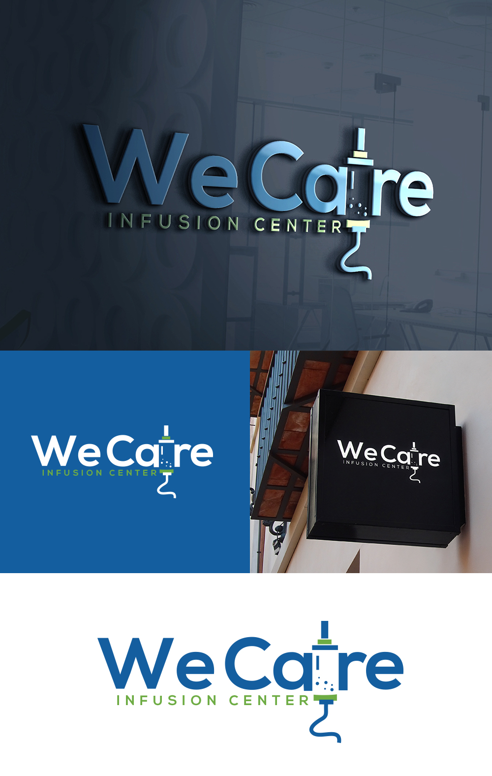 Logo Design by n214008 for WeCare Ketamine Infusion Center, LLC | Design #25929356