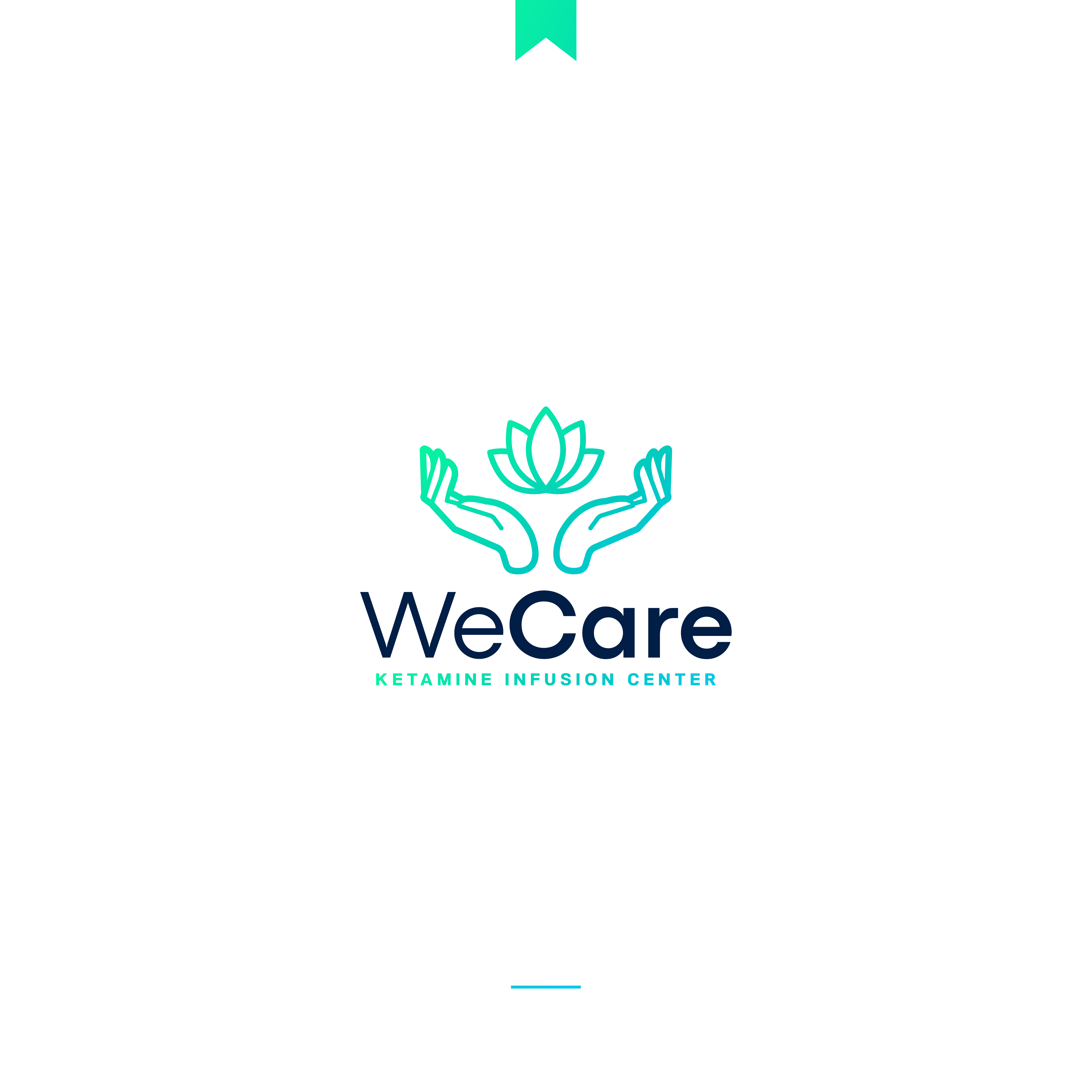 Logo Design by JBalloon Design for WeCare Ketamine Infusion Center, LLC | Design #25938417
