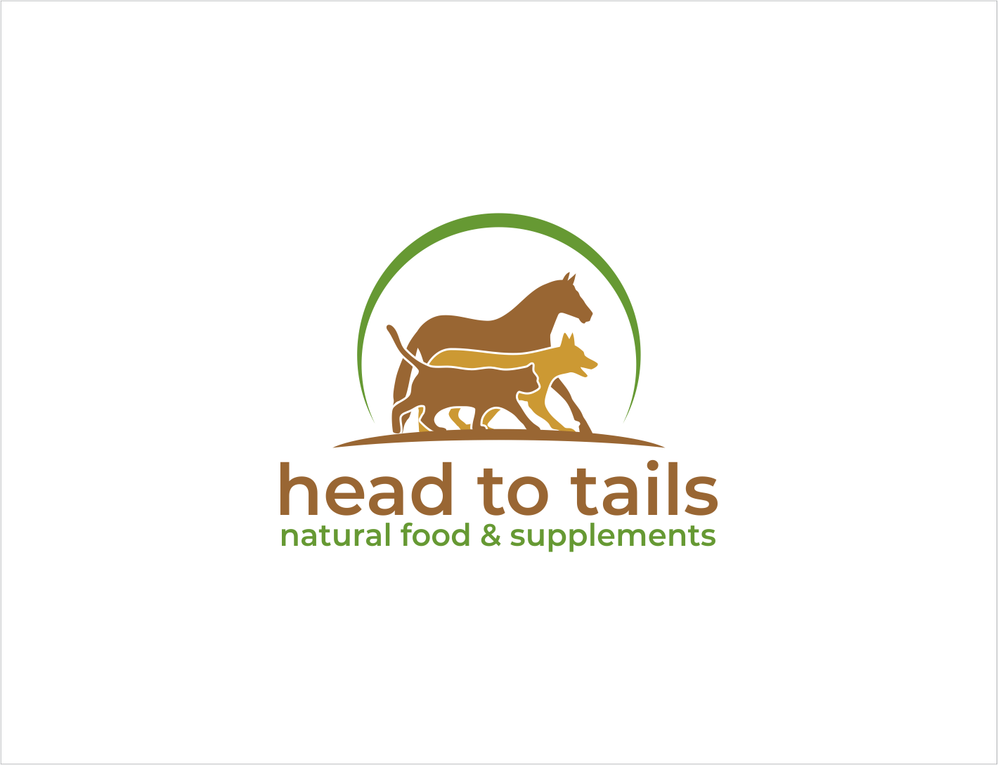 Diseño de Logo por BNdesigner para head to tails - natural food & supplements | Diseño #25928795
