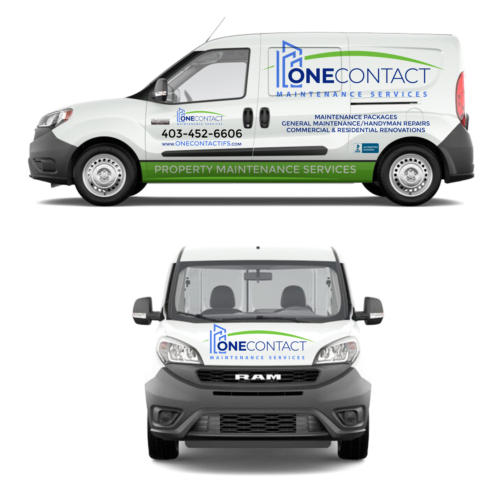 Car Wrap Design by Jupiter/Neptune for OneContact IFS | Design #25917435