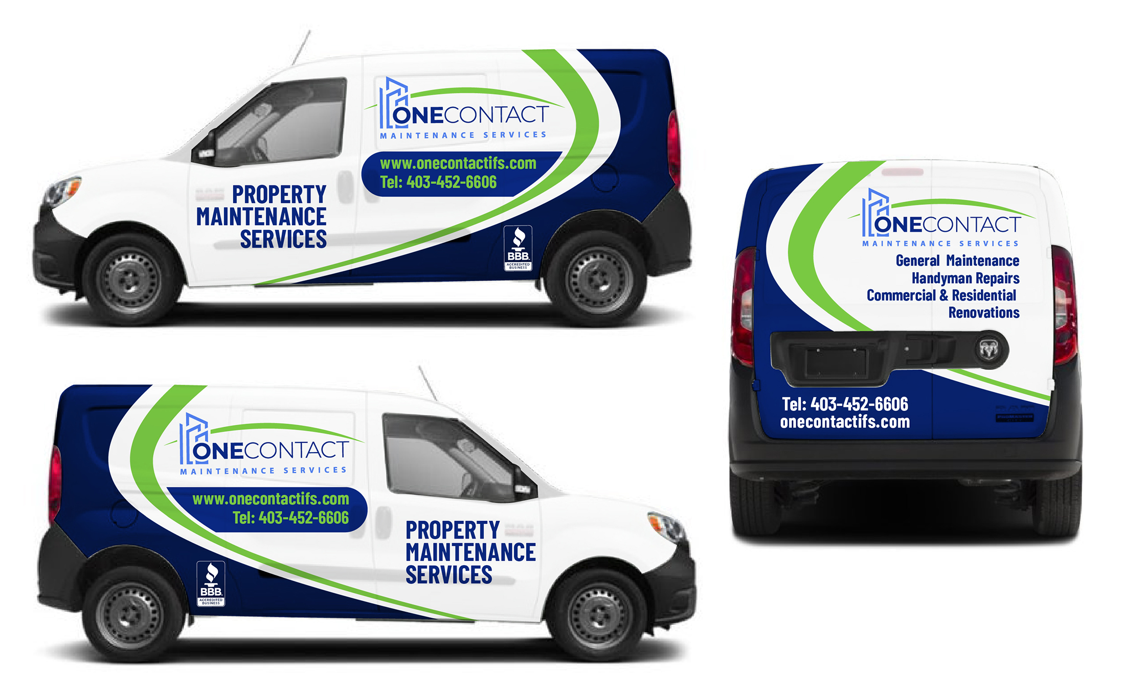 Car Wrap Design by Deziners Zone for OneContact IFS | Design #25904453