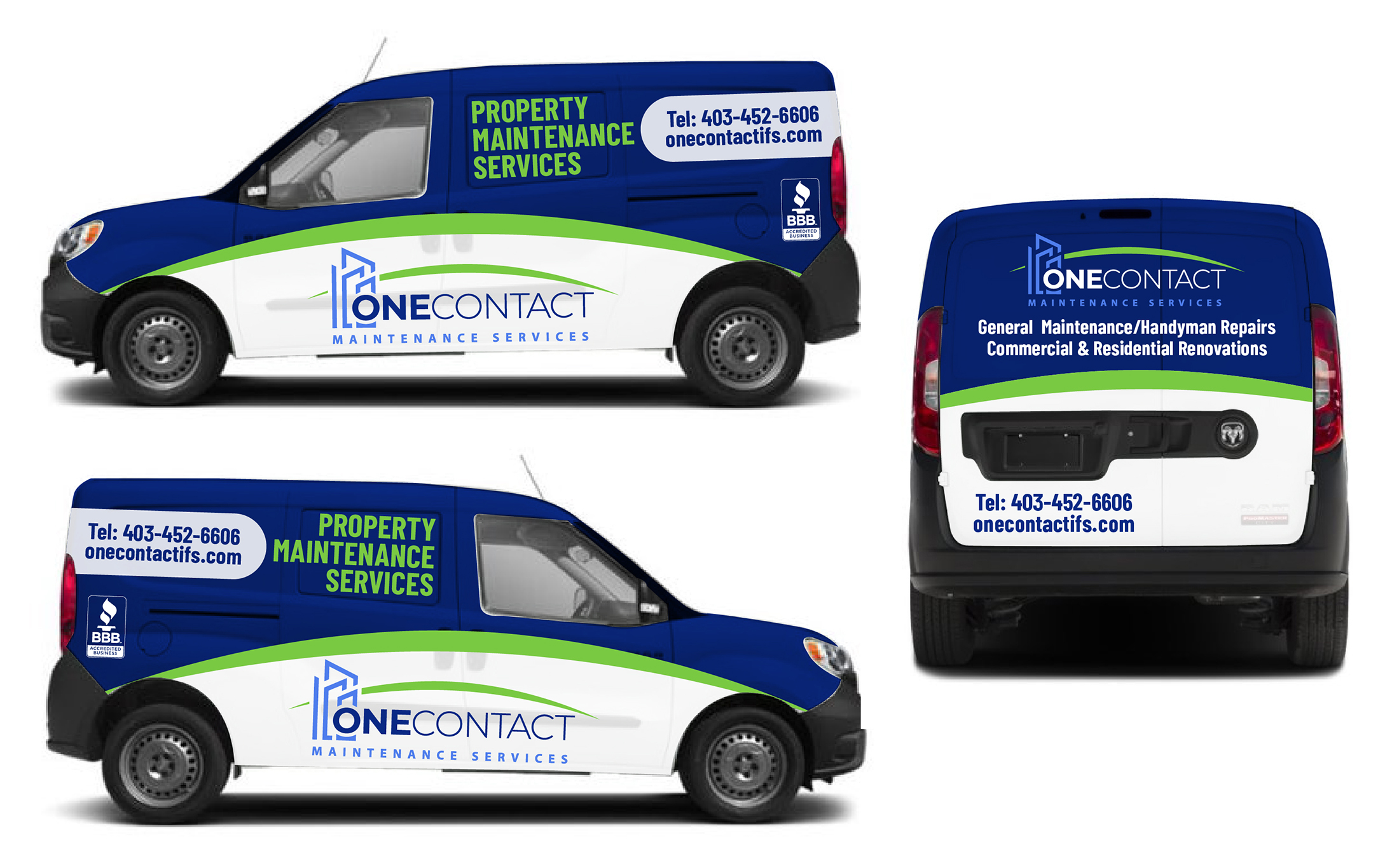 Car Wrap Design by Deziners Zone for OneContact IFS | Design #25904454