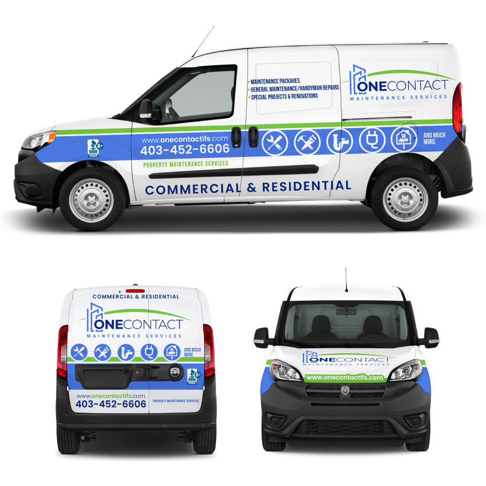 Car Wrap Design by Yoga Tri for OneContact IFS | Design #25946862