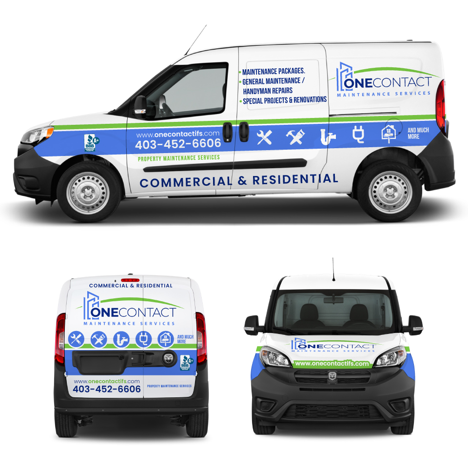 Car Wrap-Design von Yoga Tri für OneContact IFS | Design #25951749