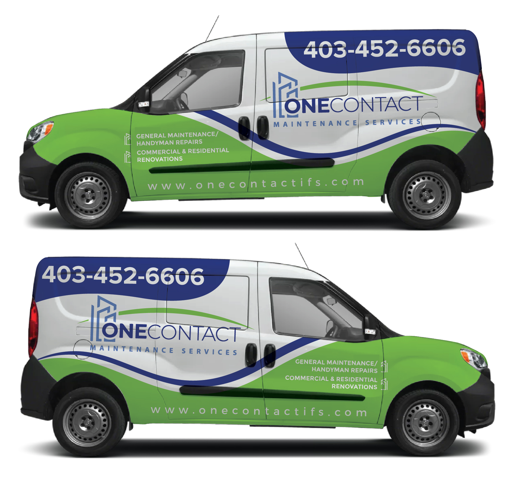 Car Wrap Design by Shumaila Kiran for OneContact IFS | Design #25907395