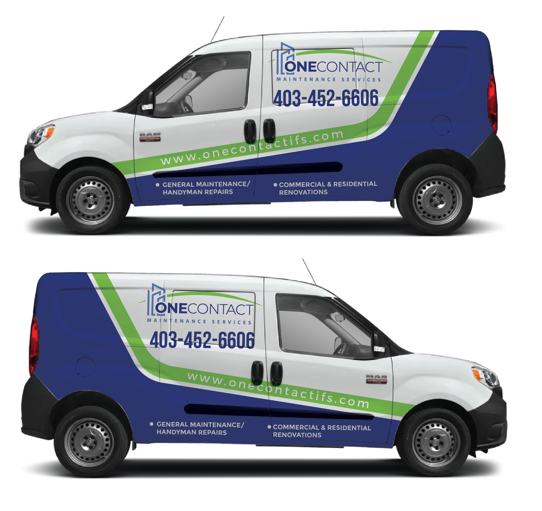 Car Wrap Design by Shumaila Kiran for OneContact IFS | Design #25928977