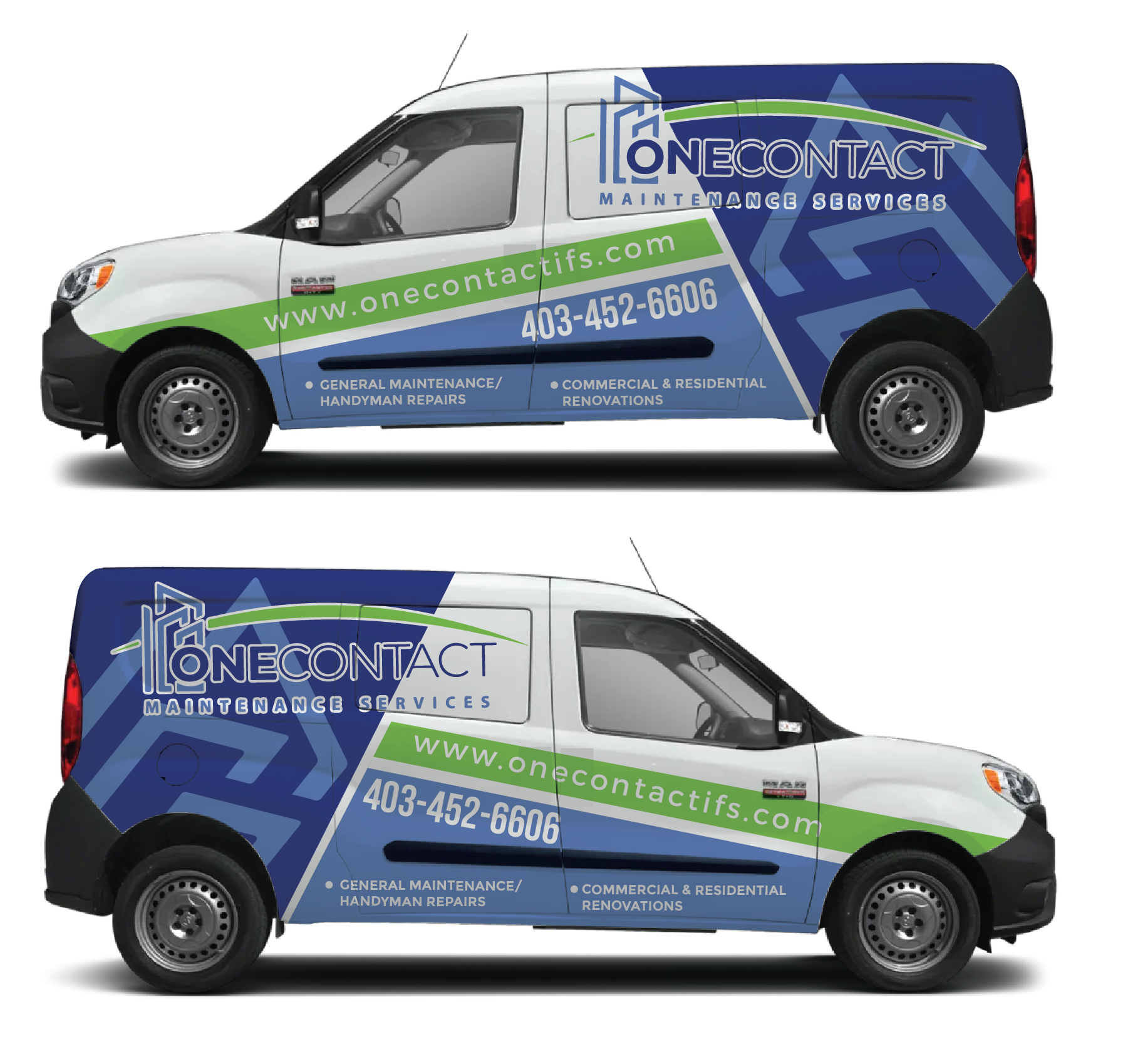 Car Wrap Design by Shumaila Kiran for OneContact IFS | Design #25928978