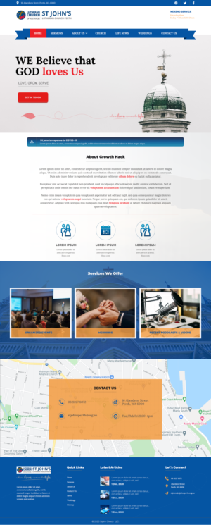Web Design par Faizan Qadir pour Perth Web Hosting | Design #25907605