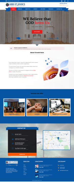 Web Design by Faizan Qadir for Perth Web Hosting | Design: #25916551