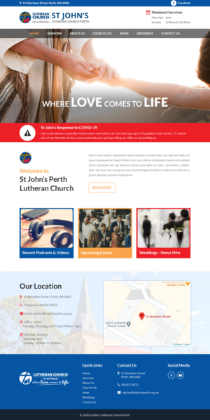 Web Design par Starlyn DS pour Perth Web Hosting | Design : #25905153