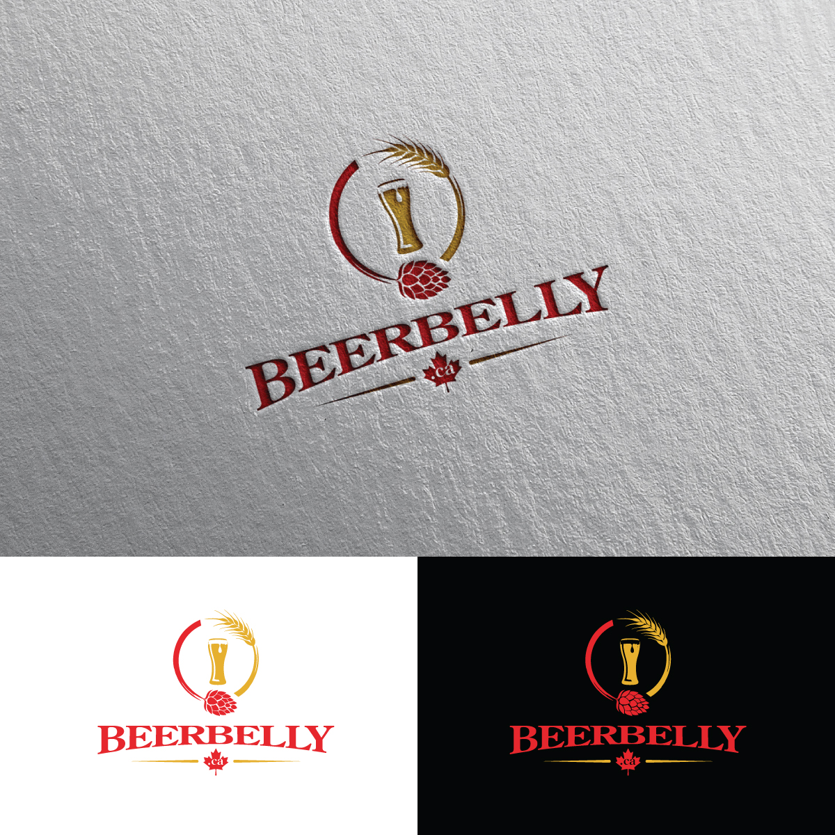 Logo Design by Rii for beerbelly.ca | Design #25905939