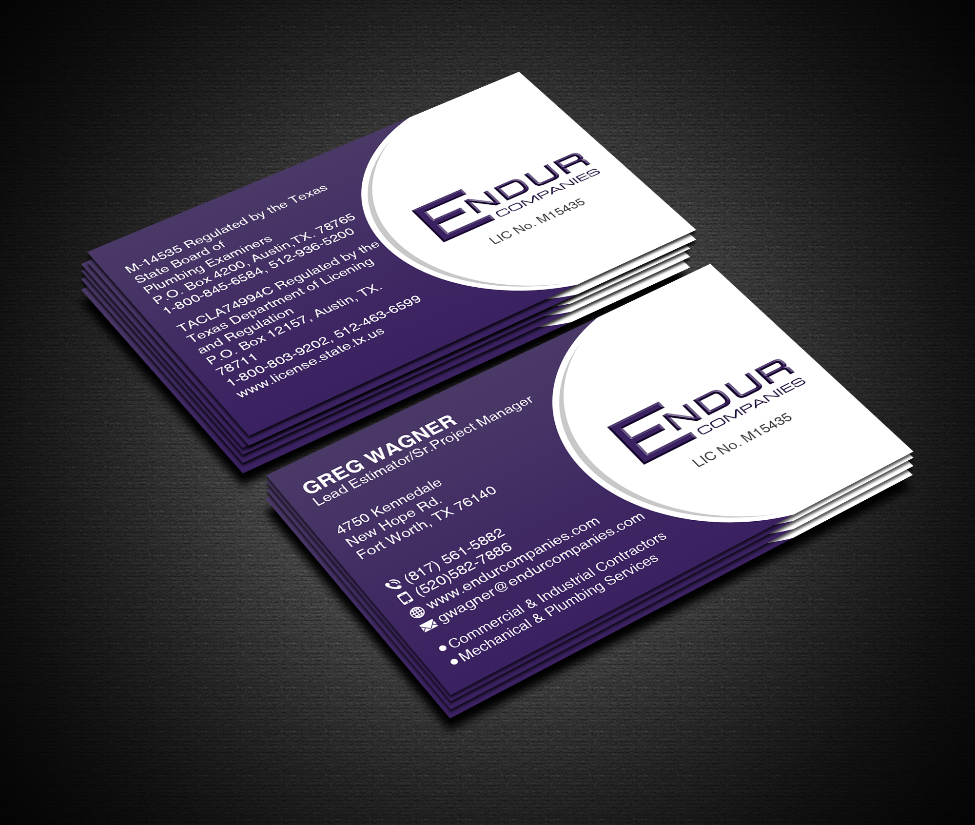 Business Card Design by Creations Box 2015 for this project | Design #25910671