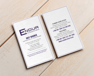 Business card New design- upscale  | Design de Carte de Visite par chandrayaan.creative
