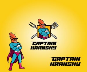 Captain kransky , something with a thick black border, or possibly solid black | Diseño de Logo por luiz otavio I DESIGN