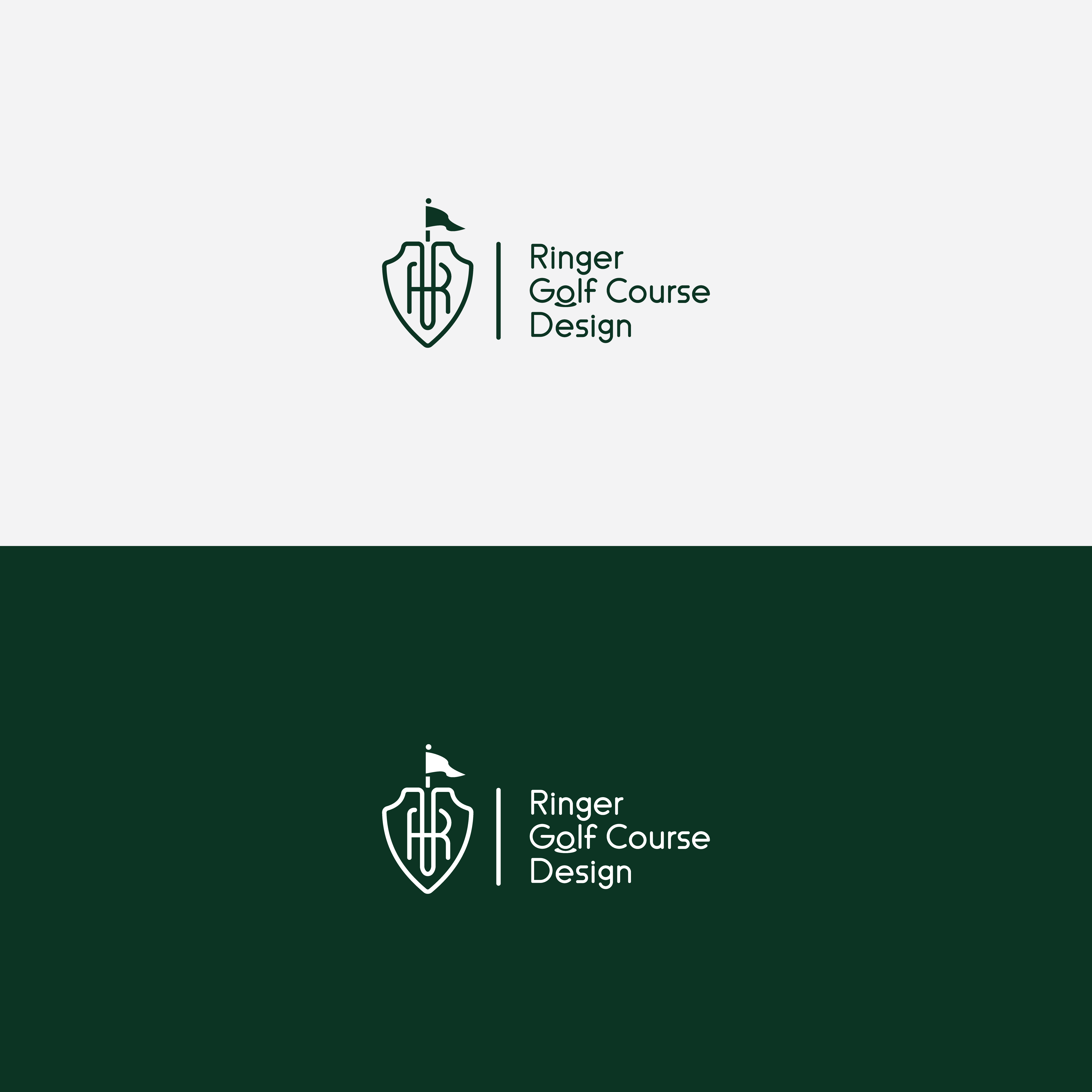 Logo Design by Jburtonux for Ringer Golf Course Design | Design #25964582