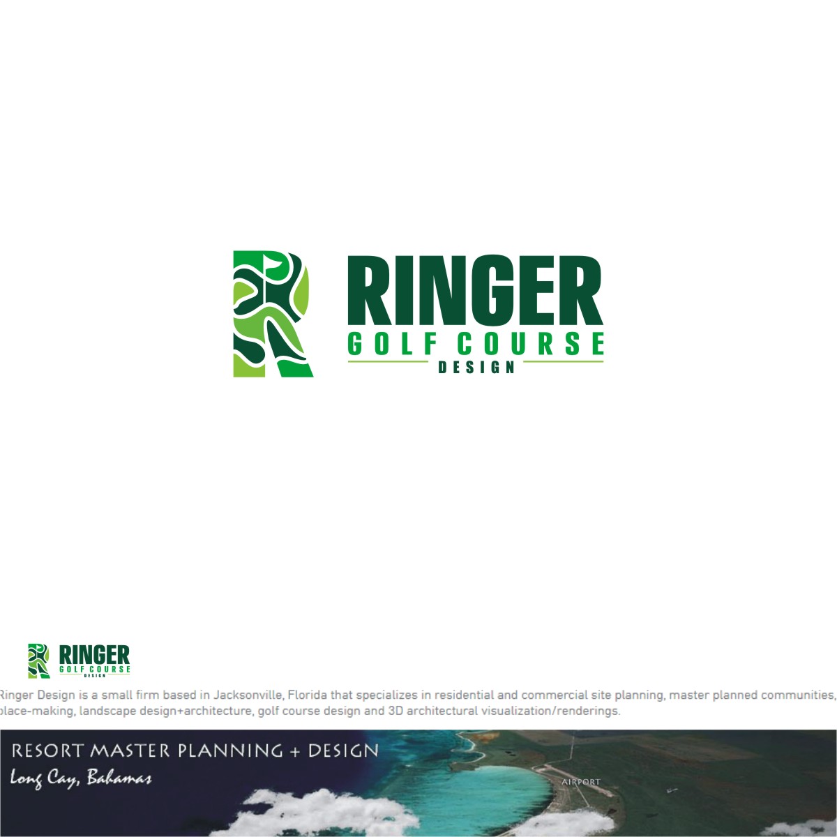 Logo Design by Ashani Bhattacharya for Ringer Golf Course Design | Design #25966801