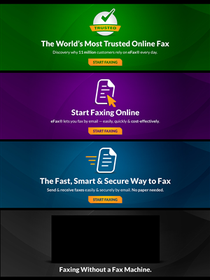 Slider images for online fax service homepage | Grafik-Design von Omee