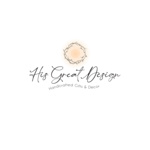 His Great Design (feel free to add a tag line) | Logo Design by Samantha Ward Design