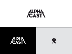 ALPHACAST | Logo-Design von Atvento Graphics
