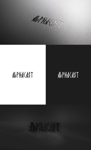 ALPHACAST | Diseño de Logo por GLDesigns