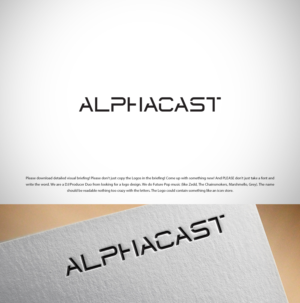 ALPHACAST | Logo Design by Blessing Angel