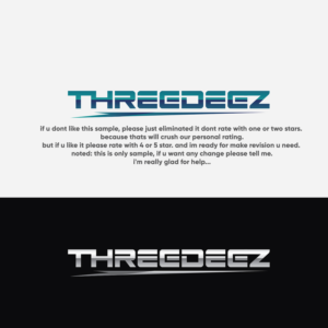 threedeez | Design de Logo par IdentsArt