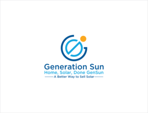 Generation Sun - Home, Solar, Done      GenSun - A Better Way to Sell Solar | Logo Design by BNdesigner