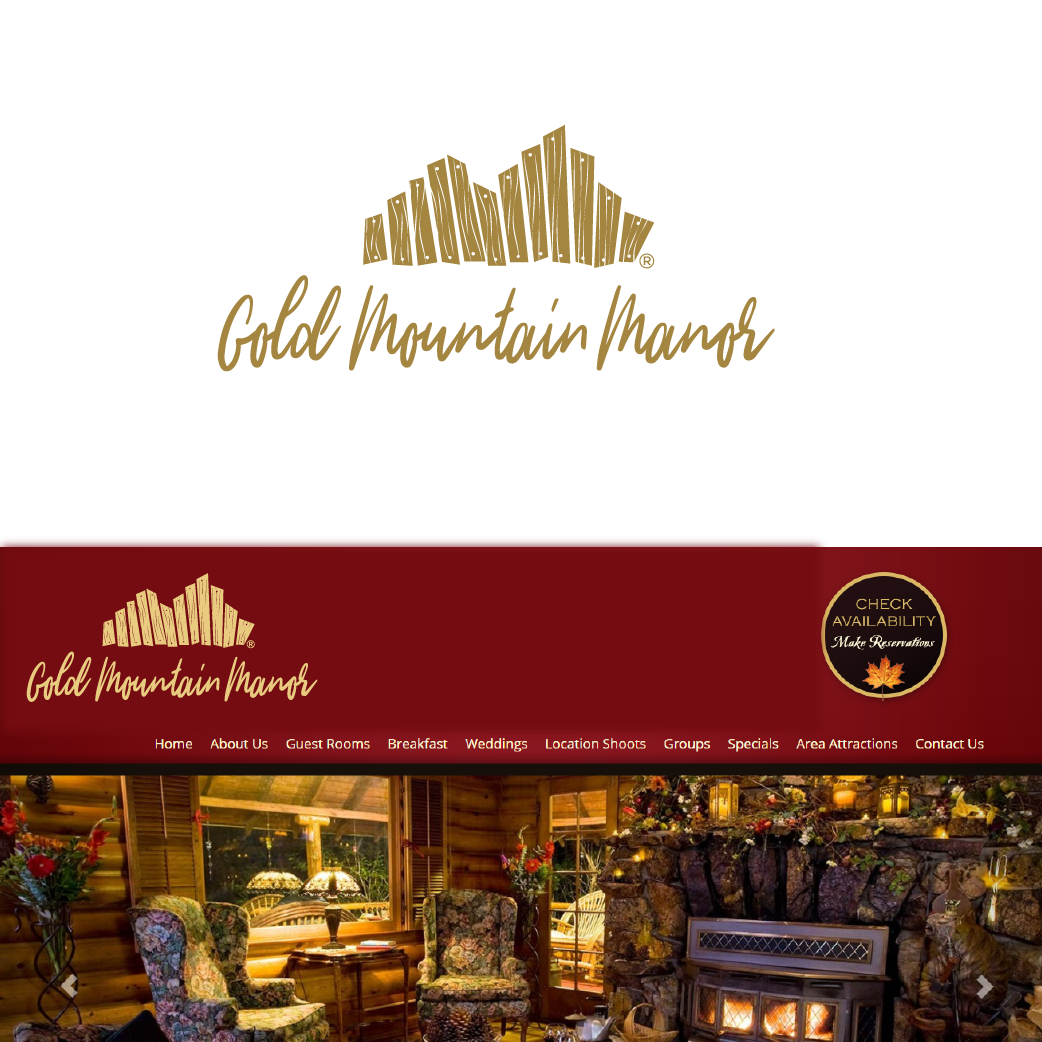 Logo Design by n1ck for Gold Mountain Manor | Design #25944423