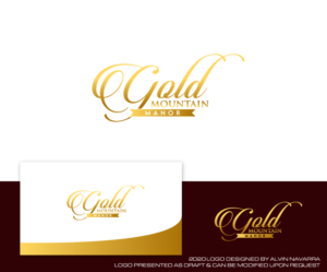 Logo Design by alvinnavarra for Gold Mountain Manor | Design: #25929012