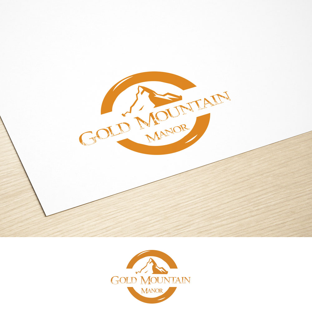 Logo Design by NZ Creatives for Gold Mountain Manor | Design #25920268