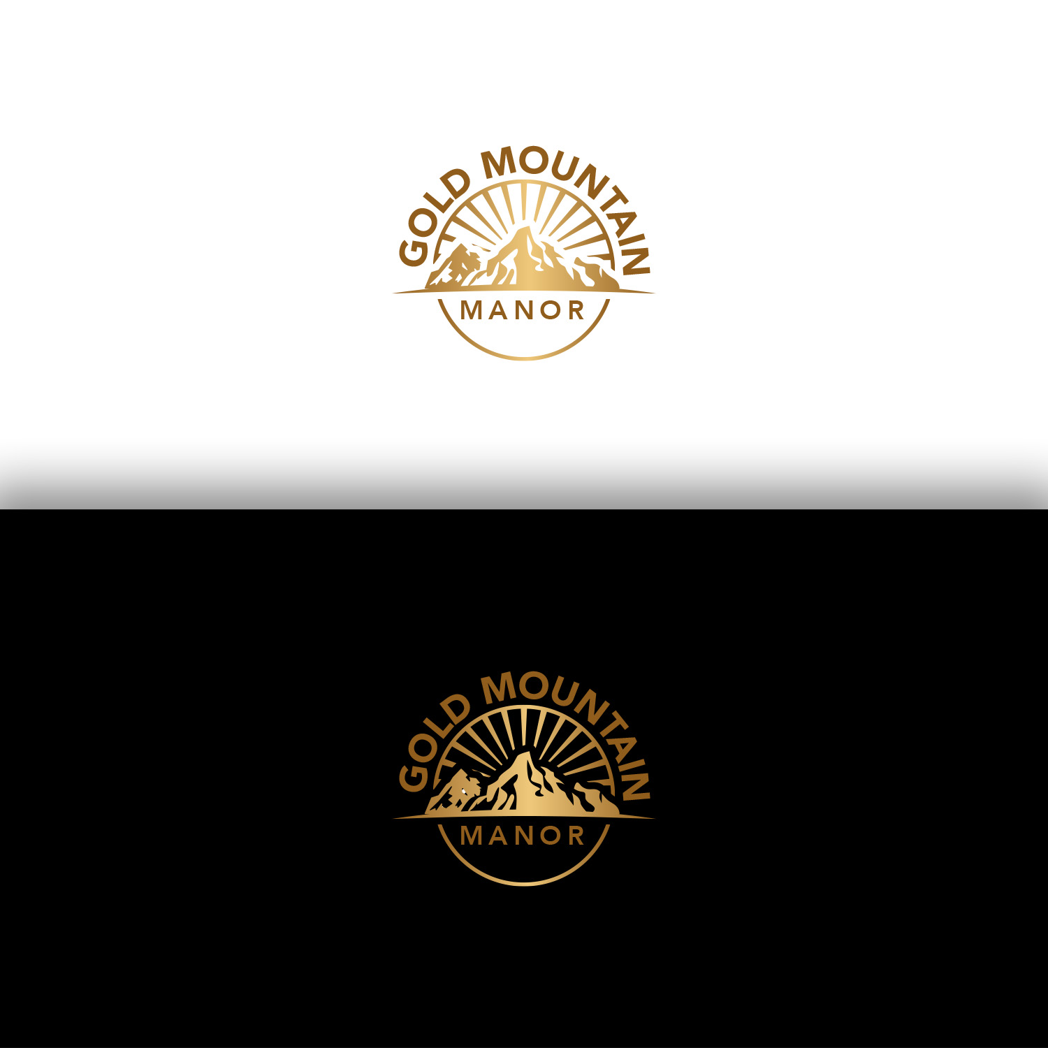 Logo Design by nzdesigners for Gold Mountain Manor | Design #25920275